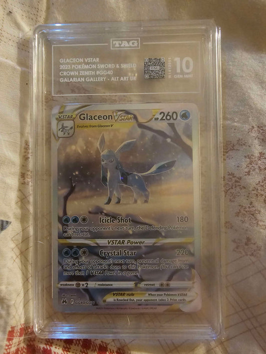 glaceon vstar tag grade 10